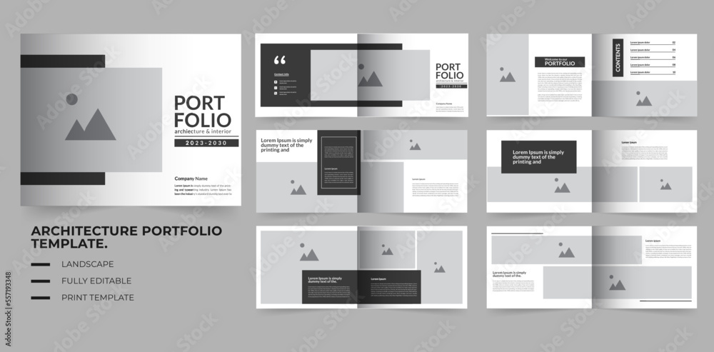 Portfolio design architecture and interior portfolio template Portfolio design architecture and interior portfolio template