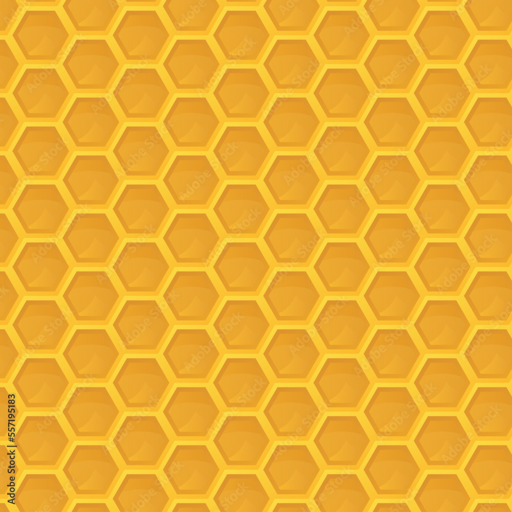 Seamless pattern with honeycomb. Vector illustration with hexagonal texture. Seamless pattern with honeycomb. Vector illustration with hexagonal texture.