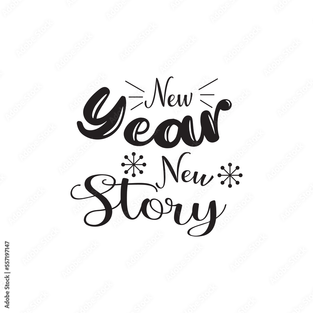 new year, new story, quote, writing, design, inspiration, motivation