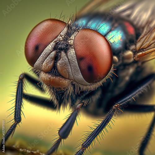 Fly generated by generative AI © Gary