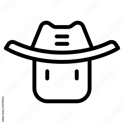 man with hat line 