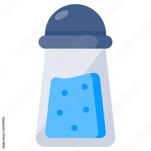 Vector design of salt pot 