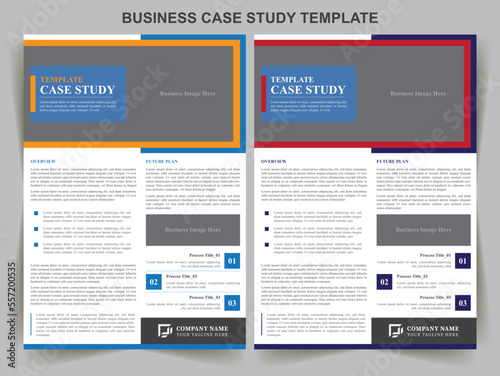 Creative Case Study Template for Business