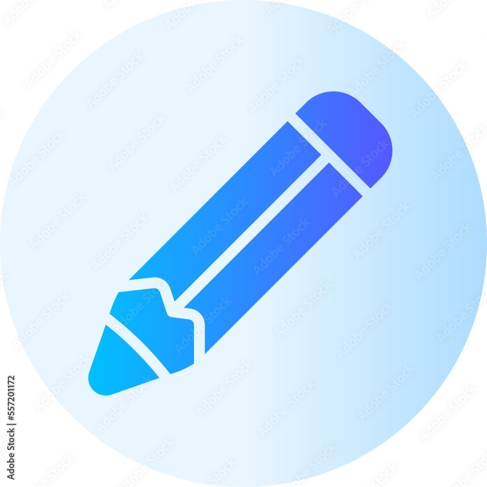 pencil gradient icon pencil gradient icon