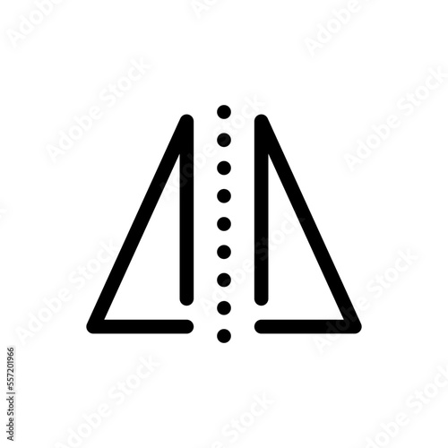 reflect line icon