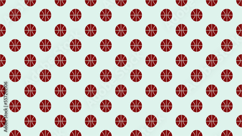 Sports basketball Background, Seamless Pattern texture