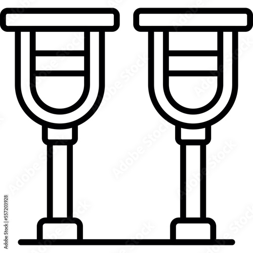 Crutches Icon