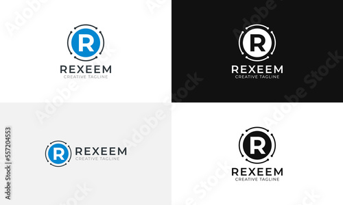 Rexeem R Letter Logo