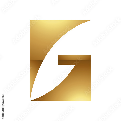Free Download Golden Letter G Symbol on a White Background - Icon 2 - GFXLoad