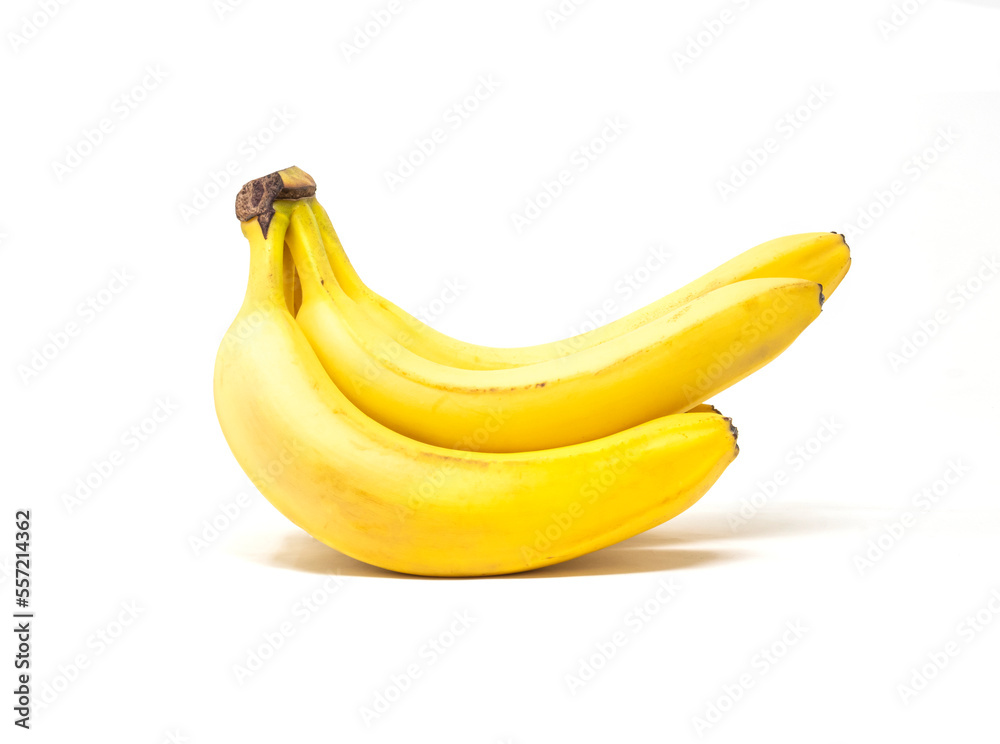 Bunch of bananas isolated on white background Bunch of bananas isolated on white background