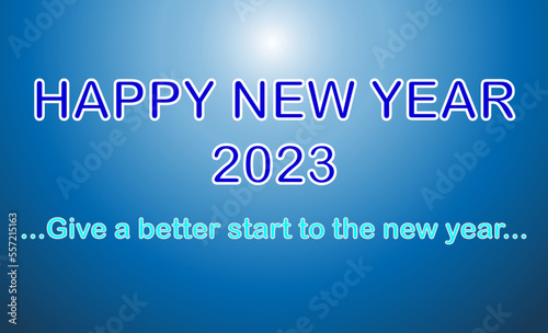 happy new year 2023 background