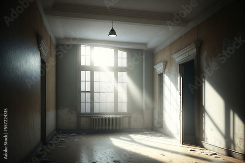 Wallpaper Mural sunrays falling into apartment Torontodigital.ca