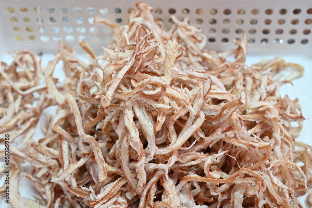 South korea food. Dried Squid