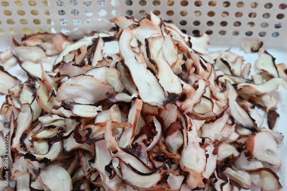 South korea dried octopus legs slice South korea dried octopus legs slice