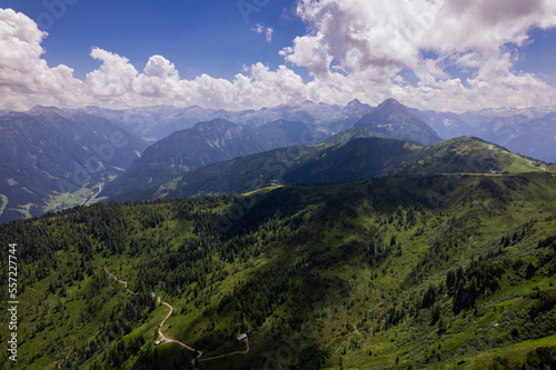 beautiful mountain landscape in austria