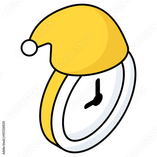 Modern design icon of clock