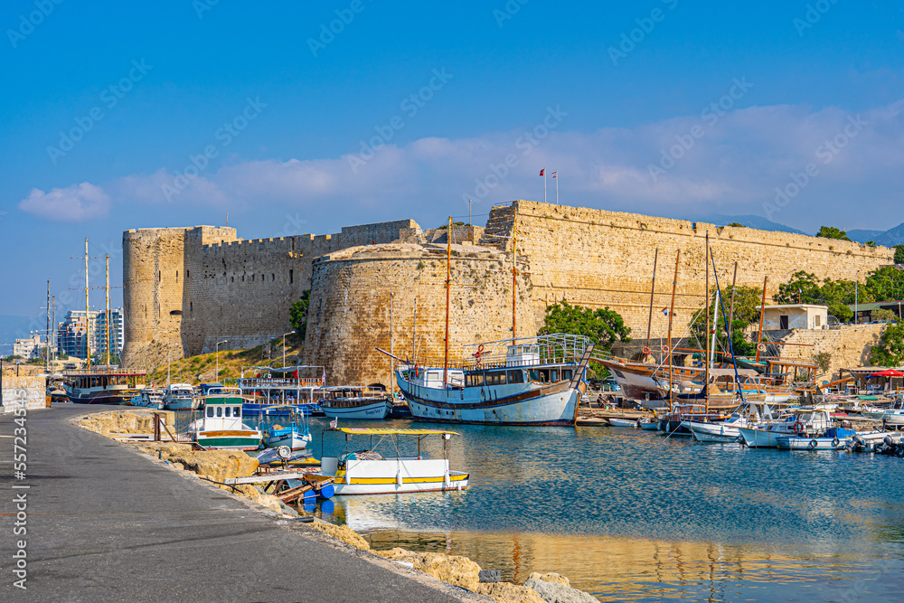 Kyrenia castle in the port, North Cyprus