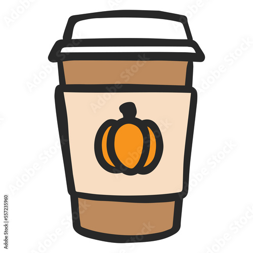 Pumpkin Spice Coffee for October or Fall Season
