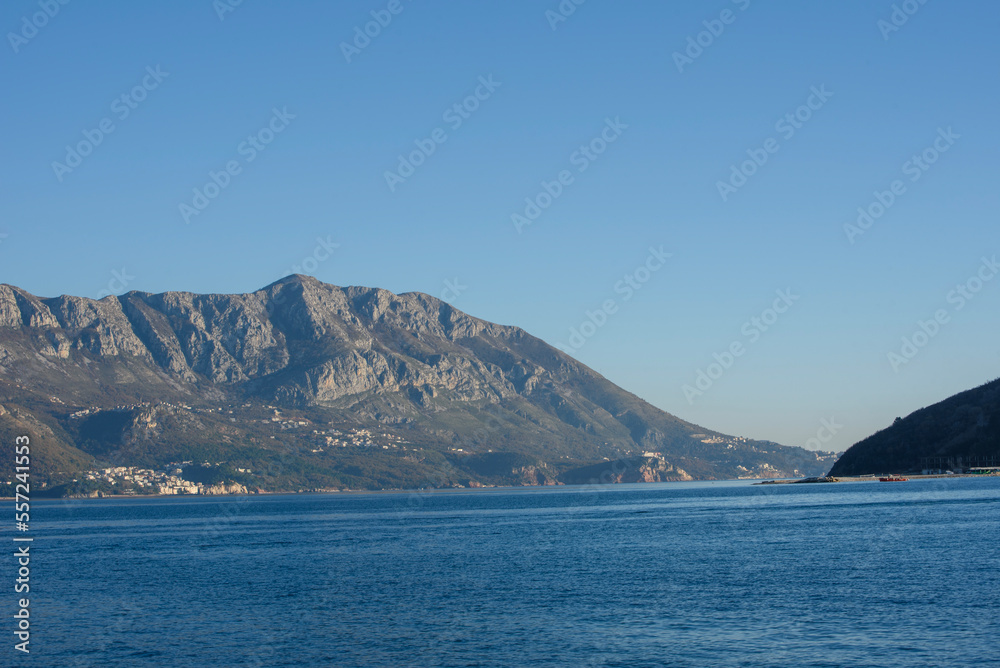 Mountains, sea and sky of Montenegro