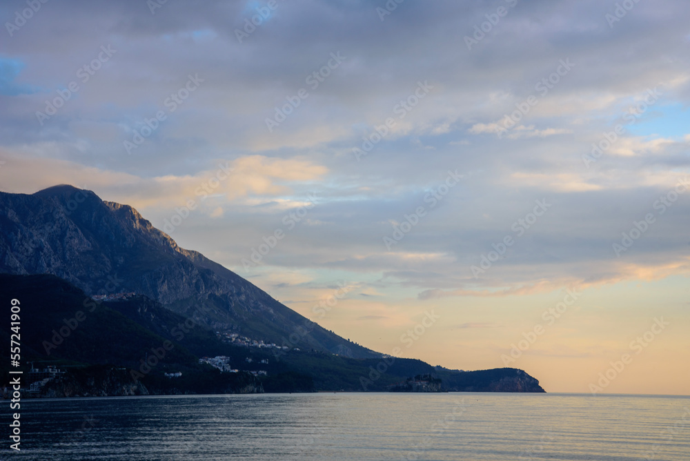 Mountains, sea and sky of Montenegro