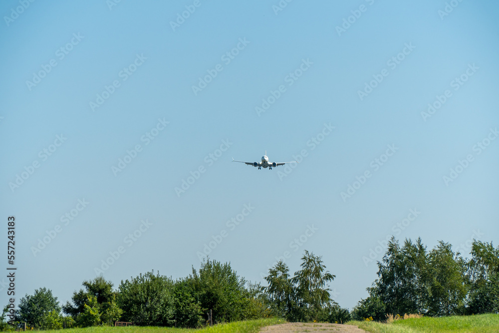 Obraz premium Airplane in flight