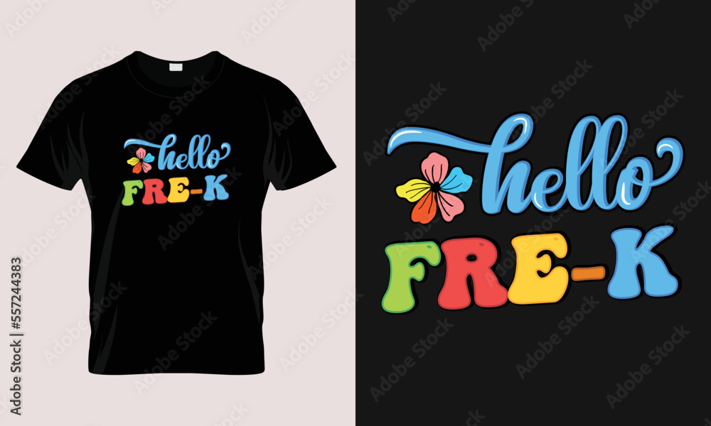 hello pre-k back to school t shirt Design, Unique And Colorful 100 days School T-Shirt Design, 100th day of school. Congratulatory lettering for the celebration of the hundredth day of the student. hello pre-k back to school t shirt Design, Unique And Colorful 100 days School T-Shirt Design, 100th day of school. Congratulatory lettering for the celebration of the hundredth day of the student.