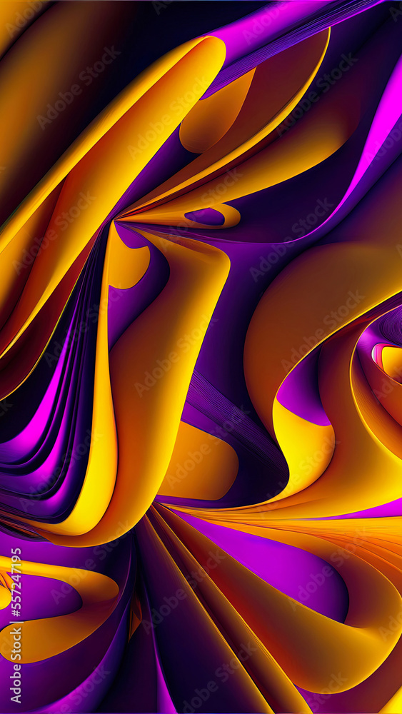Fototapeta premium fashionable stylish substrate in the form of an abstract pattern with a designer texture with bright saturated colors