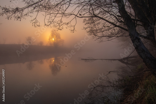 sunrise on the river © Александр Арендарь