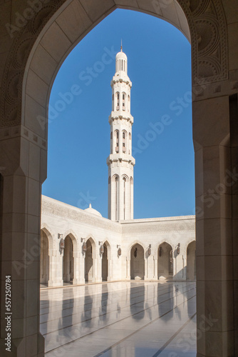 Minaret at the Grand Mosque in Muscat