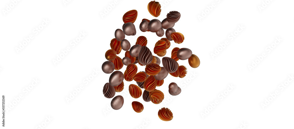 Golden easter eggs and specks, flecks Golden easter eggs and specks, flecks