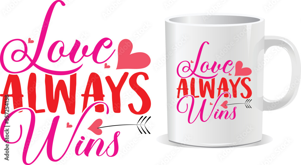 Happy valentine's day mug and t-shirt design vector Happy valentine's day mug and t-shirt design vector
