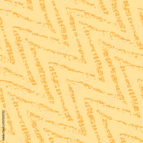 Full Seamless Modern Distressed Zigzag Texture Pattern Vector. Classic Halftone Design Fabric Print Background illustration for textile.