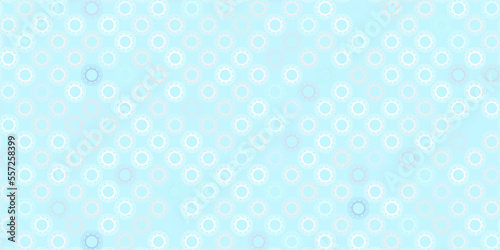 Light pink, blue vector texture with disease symbols.