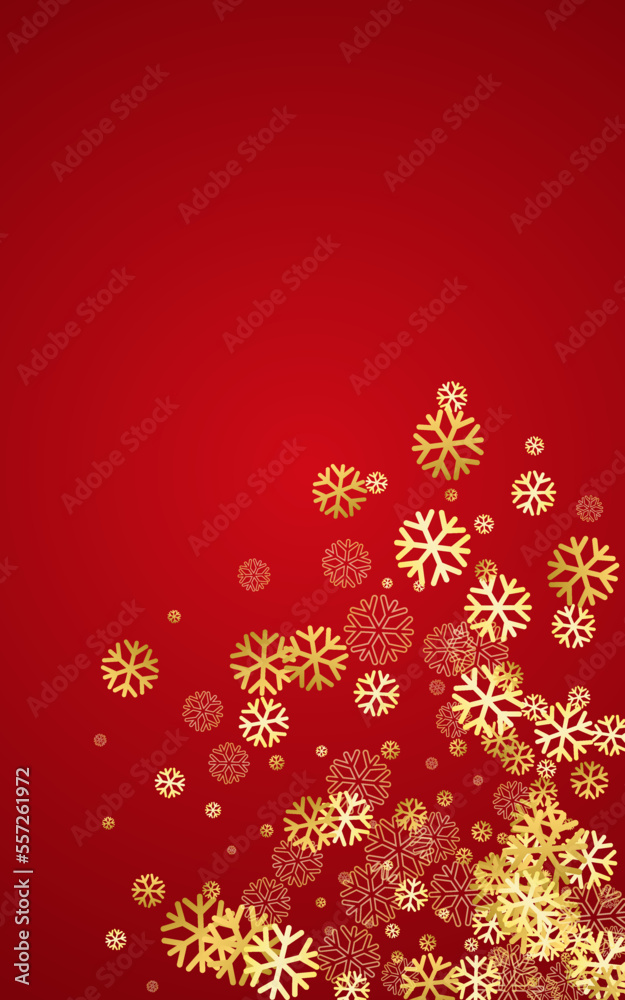 Silver Snowflake Vector Red Background. Holiday Silver Snowflake Vector Red Background. Holiday