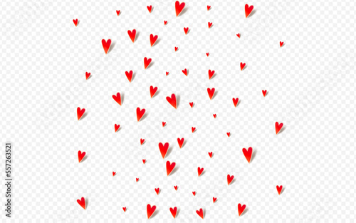 Maroon Color Heart Vector White Backgound.