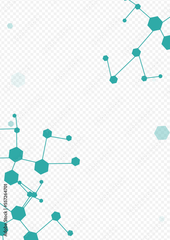 Futuristic Dna Vector Transparent Background.