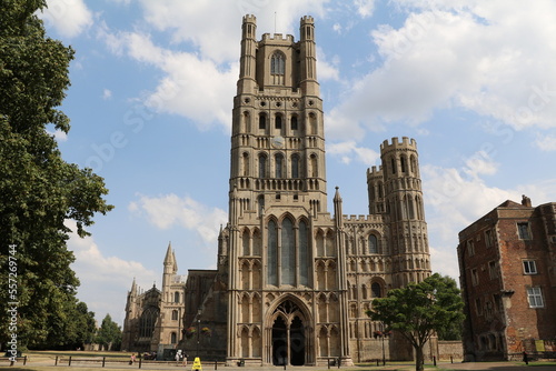 Historic old Cathedral in Ely, England Great Britain photo