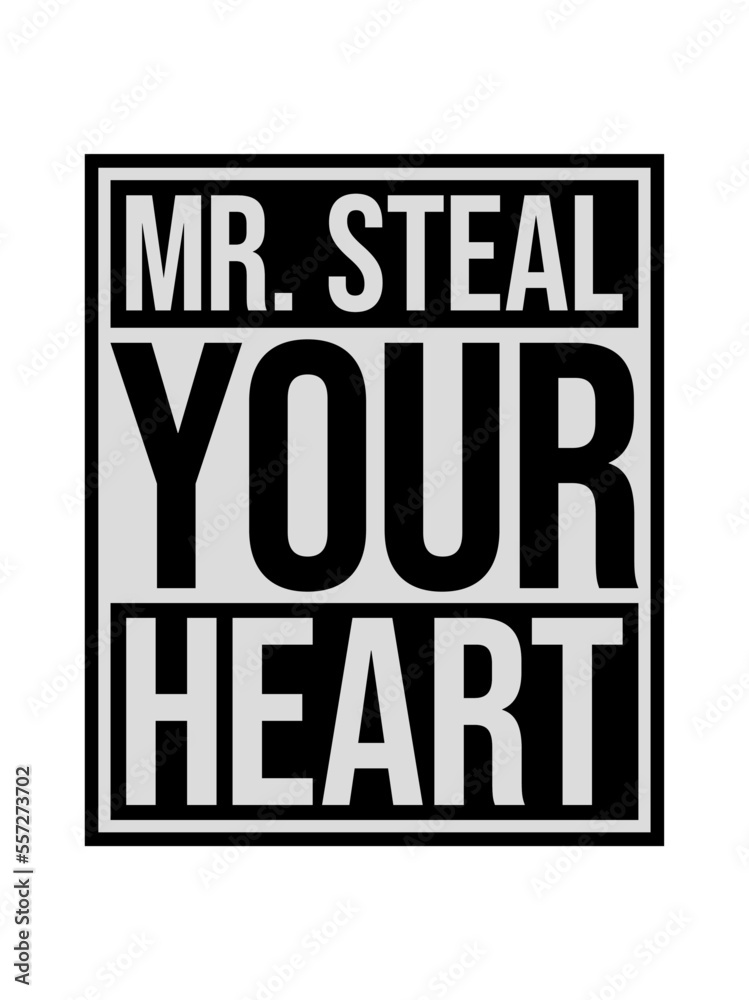 Obraz premium mr steal your heart 