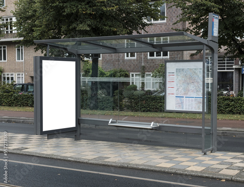 Bus stop outdoor