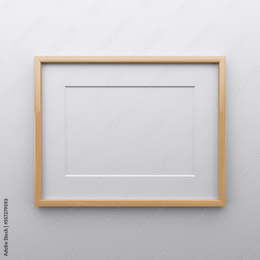 Fototapeta premium Landscape frame template