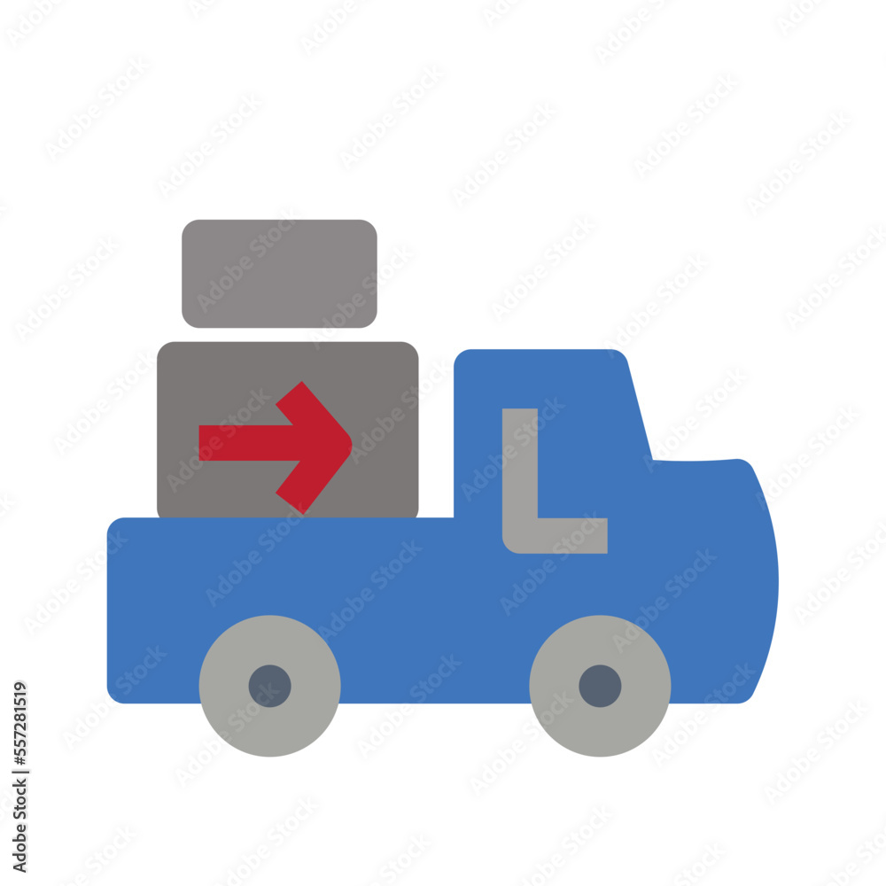 Cargo Flat Icon Cargo Flat Icon