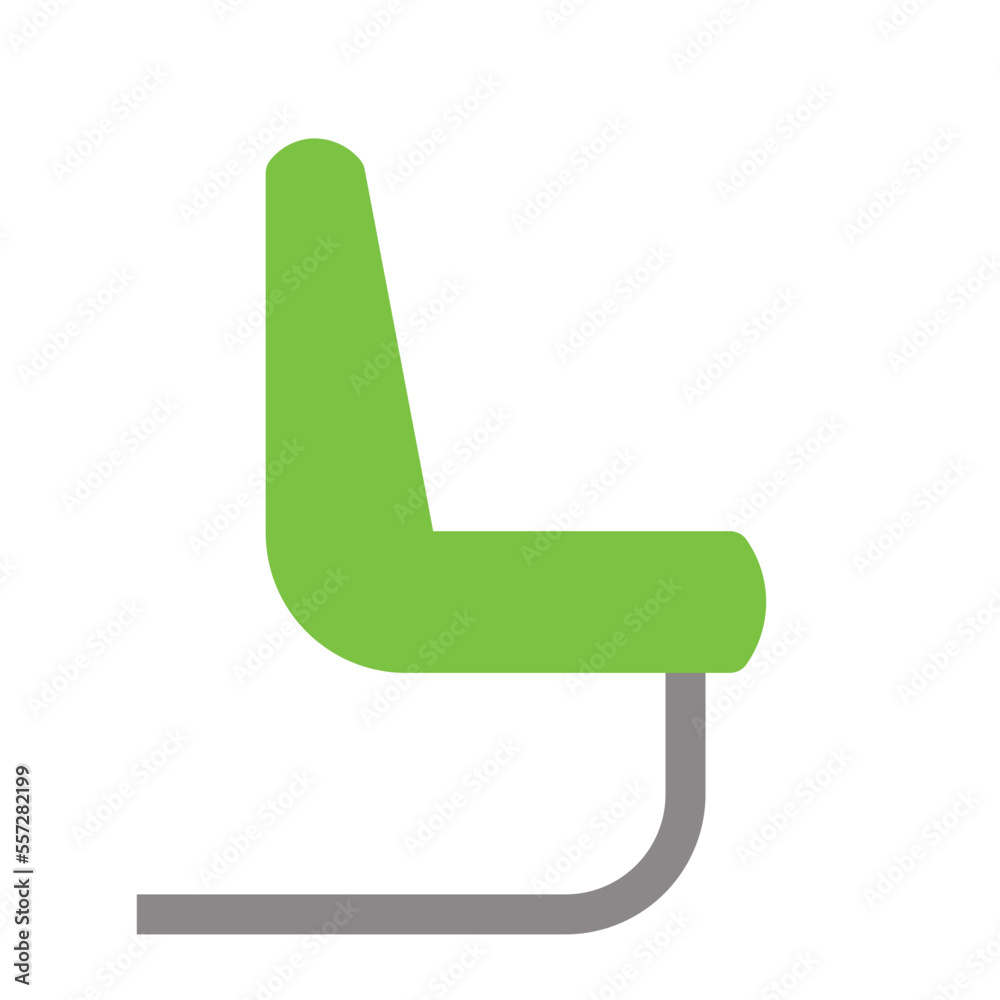 Chair Flat Icon Chair Flat Icon