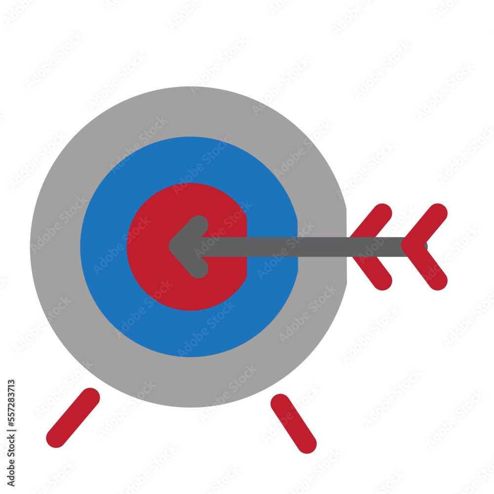 Target Flat Icon Target Flat Icon