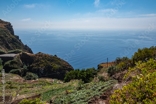 Ocean view from the cliff - Madeira Island