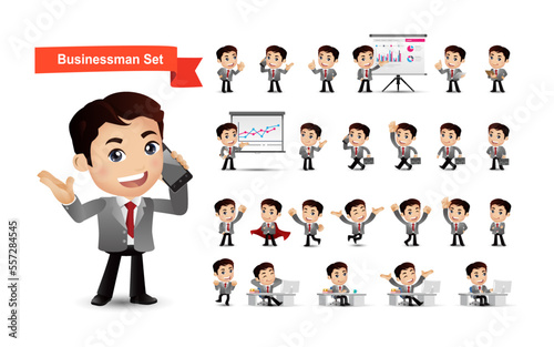 Business people group avatars characters