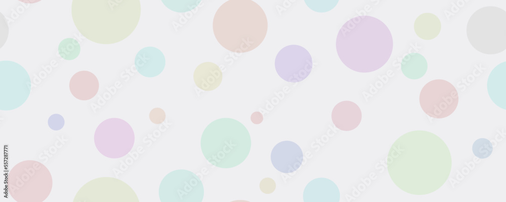 a circle light colors seamless pattern backdrop