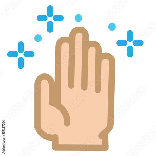 Clean Flat Icon