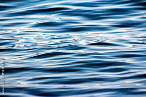 Blue Ripples in Cool Lake Water - Background, Backdrop, or Wallpaper
