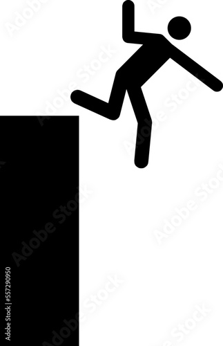 Sudden drop