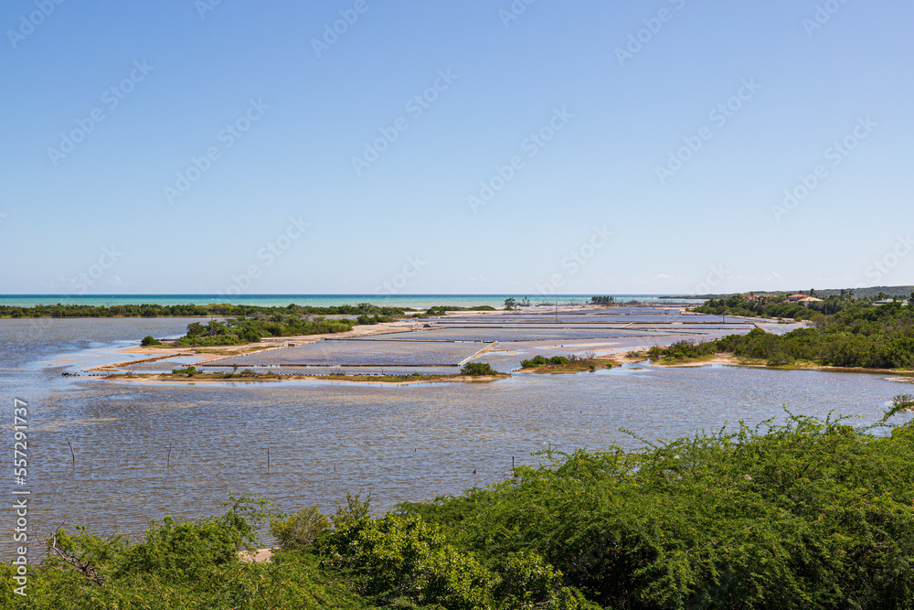 View of Cabo Rojo Salt Flats View of Cabo Rojo Salt Flats